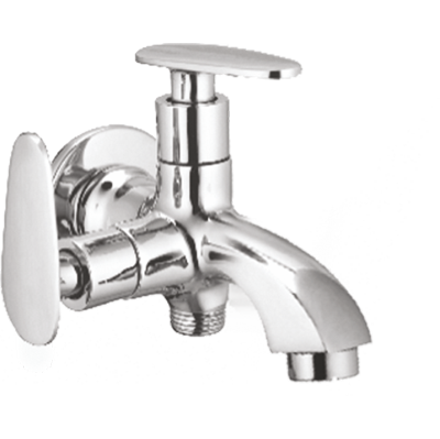 Bib Cock 2 in 1 DH.With Flange